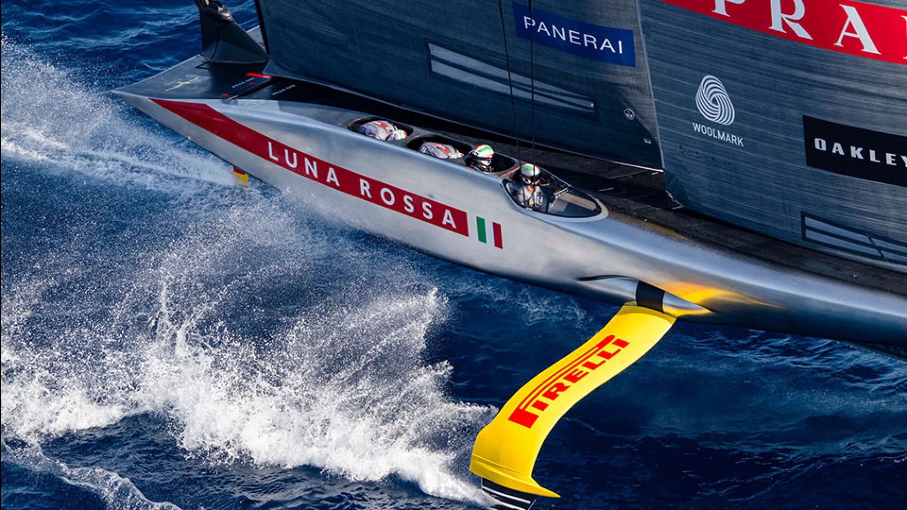 【未使用】LUNA ROSSA PRADA PIRELLI TEAMCAP M紺 未使用】LUNA ROSSA PRADA PIRELLI TEAMCAP M紺